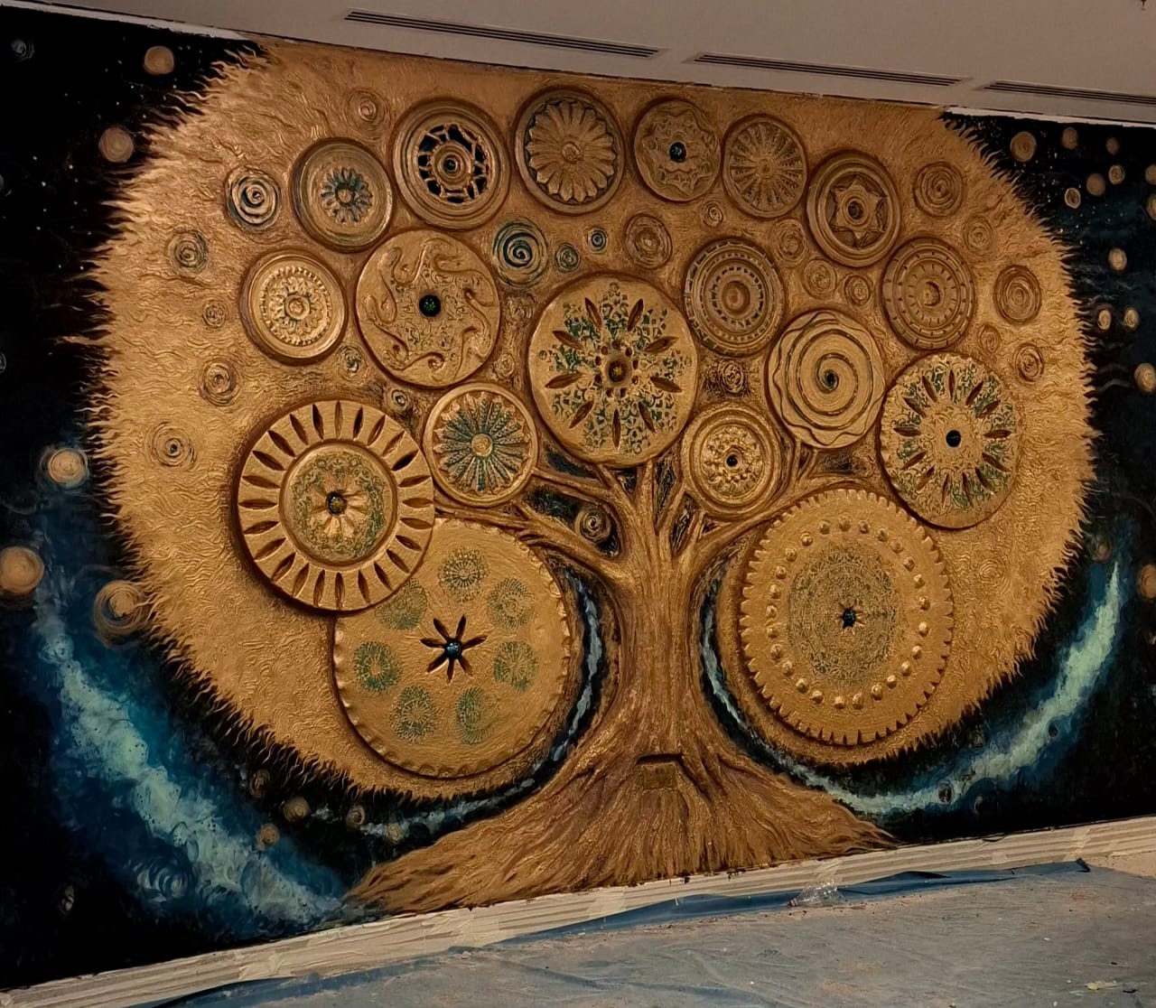 Noush's wall relief design 1